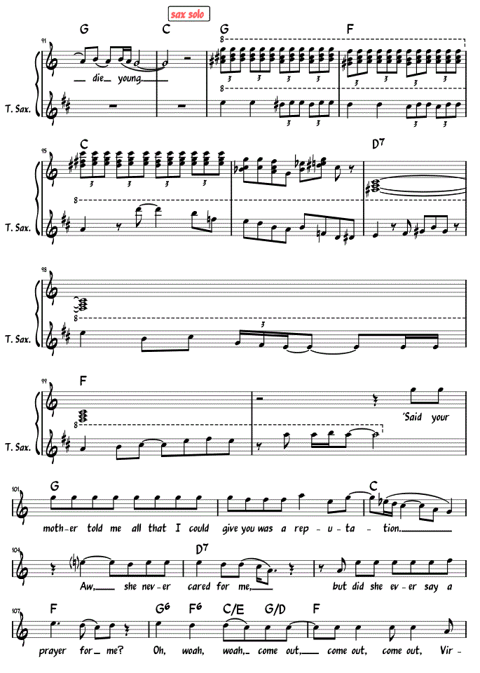 Sheet Music